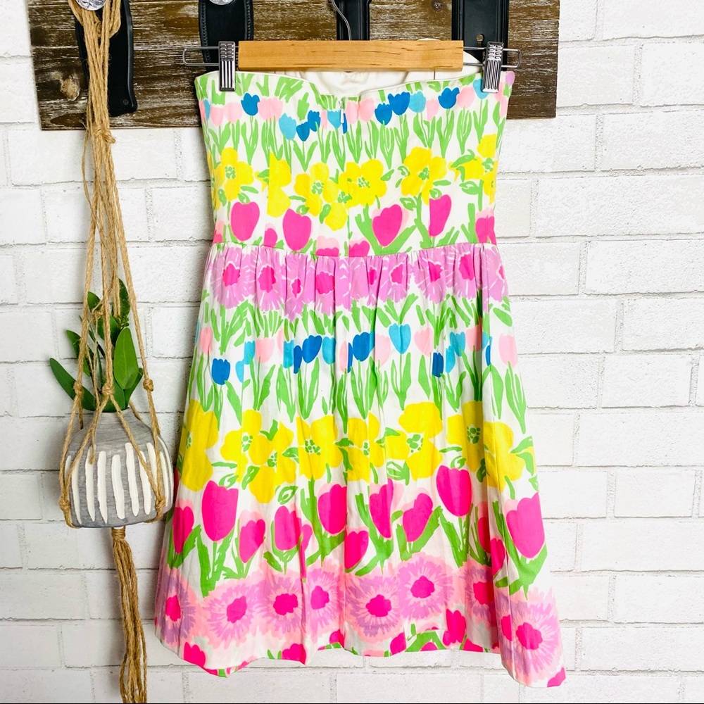 Lilly Pulitzer Payton Tulips Dress size 2